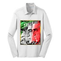 Pahlavi Kings Iran Is Our Temple Silk Touch Performance Long Sleeve Polo