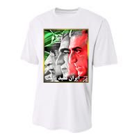 Pahlavi Kings Iran Is Our Temple Performance Sprint T-Shirt