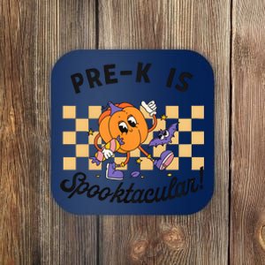 Pre K Is Spooktacular Halloween Pumpkin Spooky Coaster