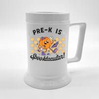 Pre K Is Spooktacular Halloween Pumpkin Spooky Beer Stein