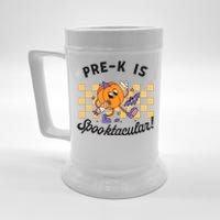 Pre K Is Spooktacular Halloween Pumpkin Spooky Beer Stein