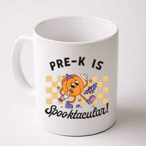 Pre K Is Spooktacular Halloween Pumpkin Spooky Coffee Mug