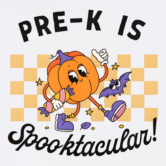 Pre K Is Spooktacular Halloween Pumpkin Spooky Wool Snapback Cap
