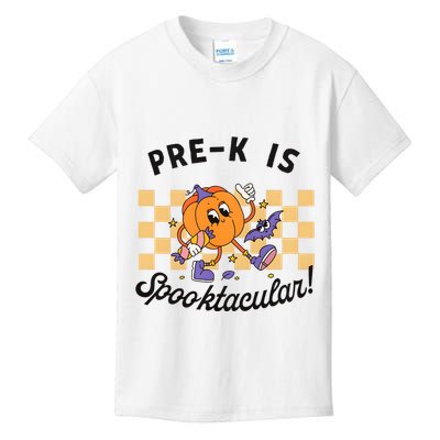 Pre K Is Spooktacular Halloween Pumpkin Spooky Kids T-Shirt