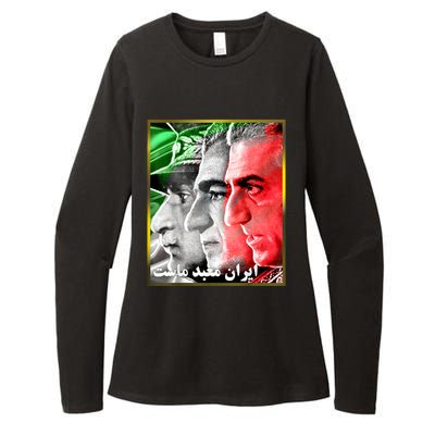 Pahlavi Kings Iran Is Our Temple Womens CVC Long Sleeve Shirt