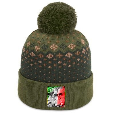 Pahlavi Kings Iran Is Our Temple The Baniff Cuffed Pom Beanie