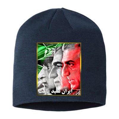 Pahlavi Kings Iran Is Our Temple Sustainable Beanie