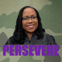 Persevere KBJ Judge Legacy Tie Dye Trucker Hat