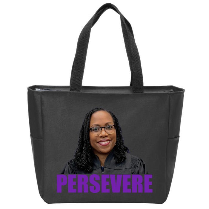 Persevere KBJ Judge Zip Tote Bag