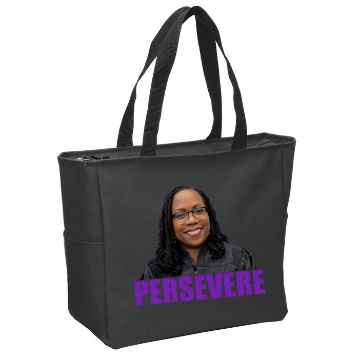 Persevere KBJ Judge Zip Tote Bag