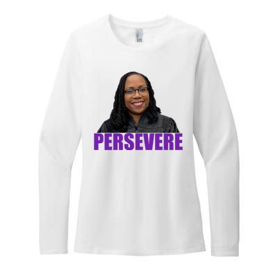 Persevere KBJ Judge Womens CVC Long Sleeve Shirt