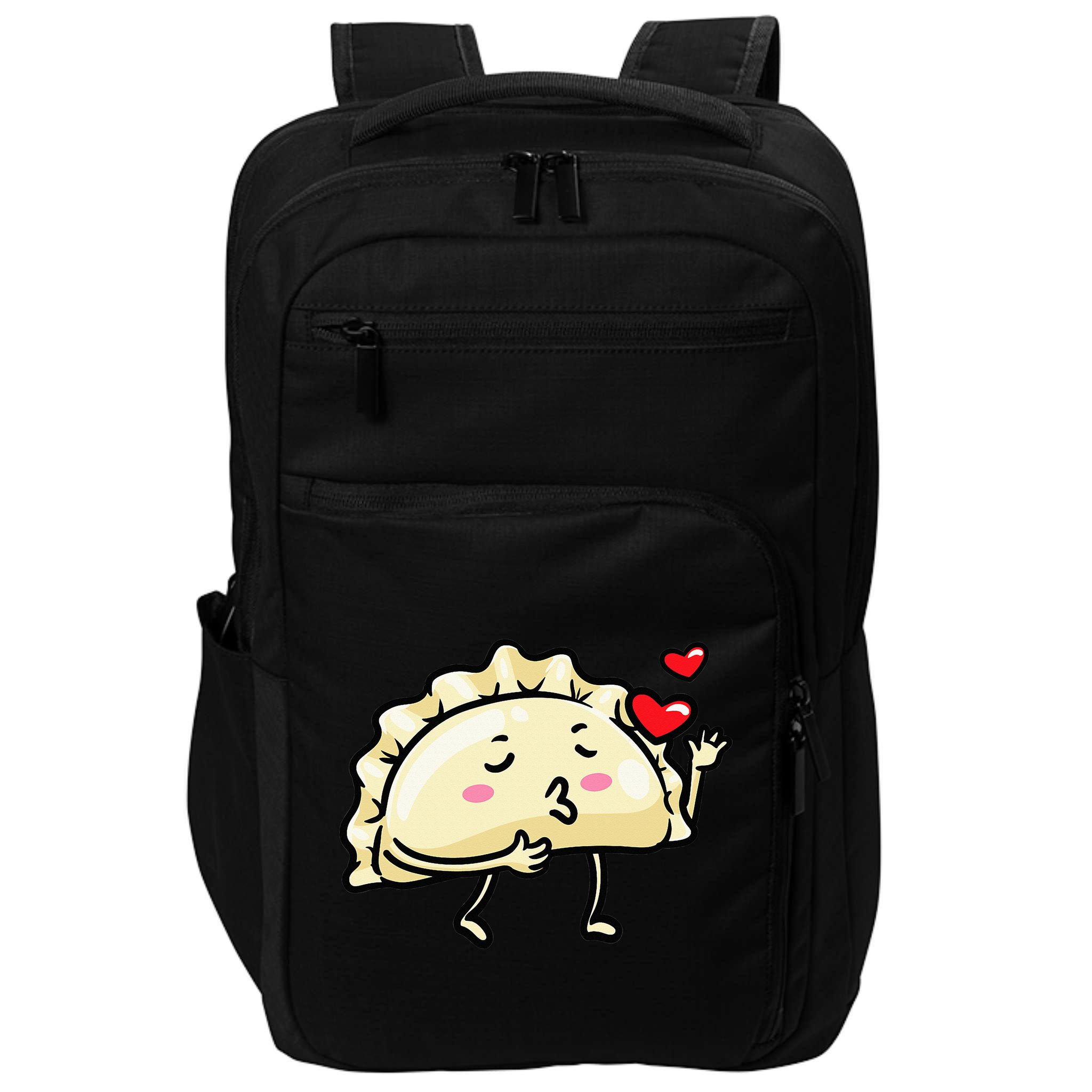 Pierogi Kawaii Kisses Emoticon Polish Food Dyngus Day Impact Tech Backpack