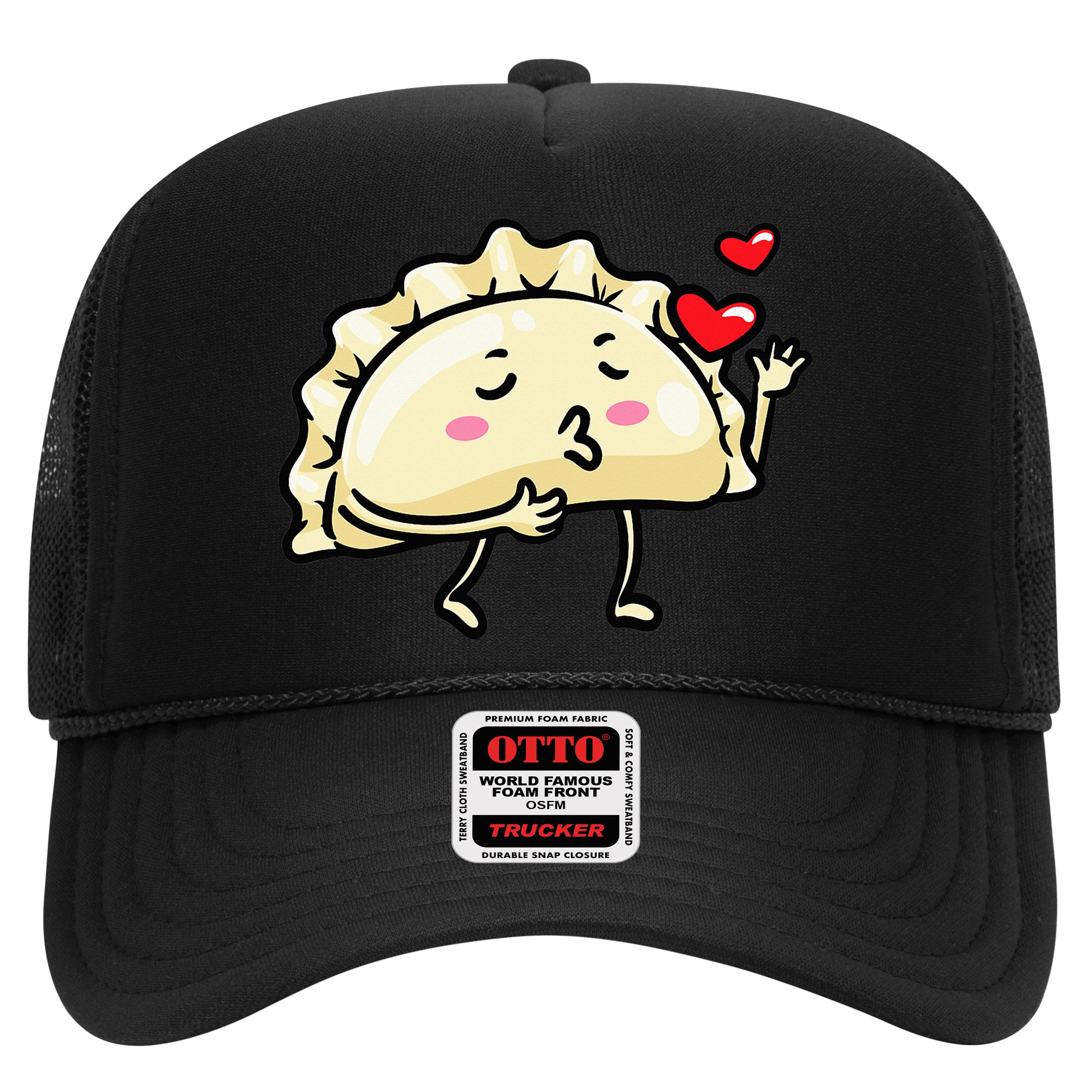 Pierogi Kawaii Kisses Emoticon Polish Food Dyngus Day Hat