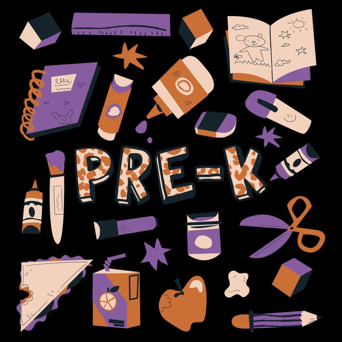 Pre K Kindergarten Back To School Backpack