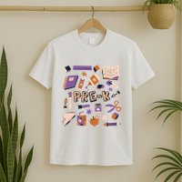Pre K Kindergarten Back To School T-Shirt