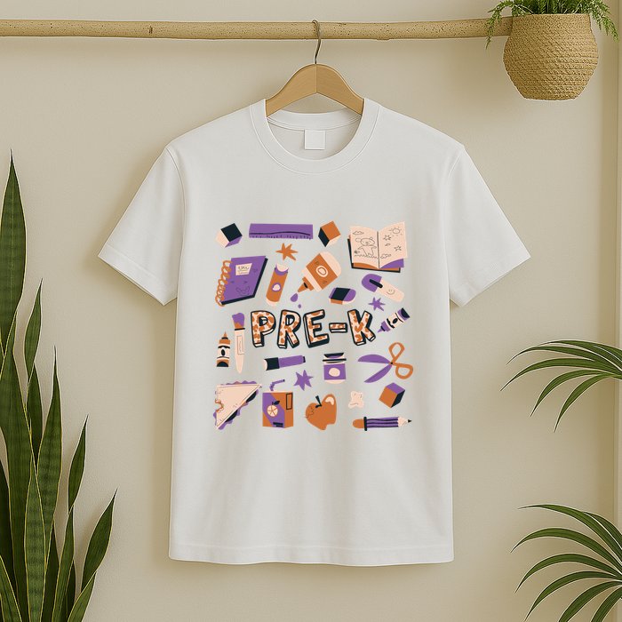 Pre K Kindergarten Back To School T-Shirt