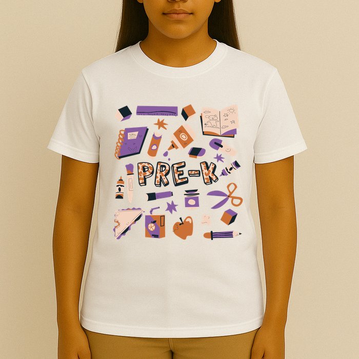 Pre K Kindergarten Back To School T-Shirt