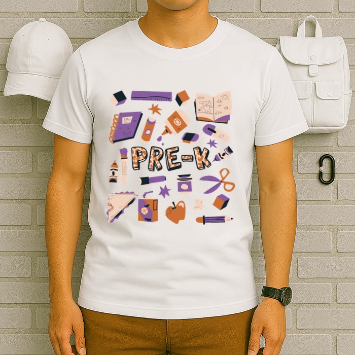 Pre K Kindergarten Back To School T-Shirt