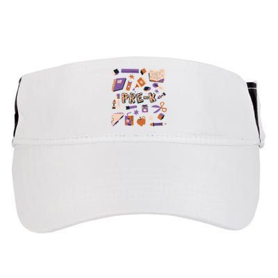 Pre K Kindergarten Back To School Adult Drive Performance Visor