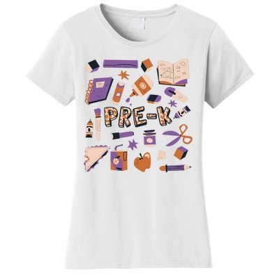 Pre K Kindergarten Back To School Women's T-Shirt