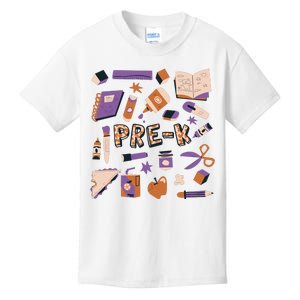 Pre K Kindergarten Back To School Kids T-Shirt