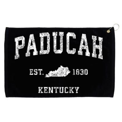 Paducah Kentucky Ky Vintage Sports Grommeted Golf Towel