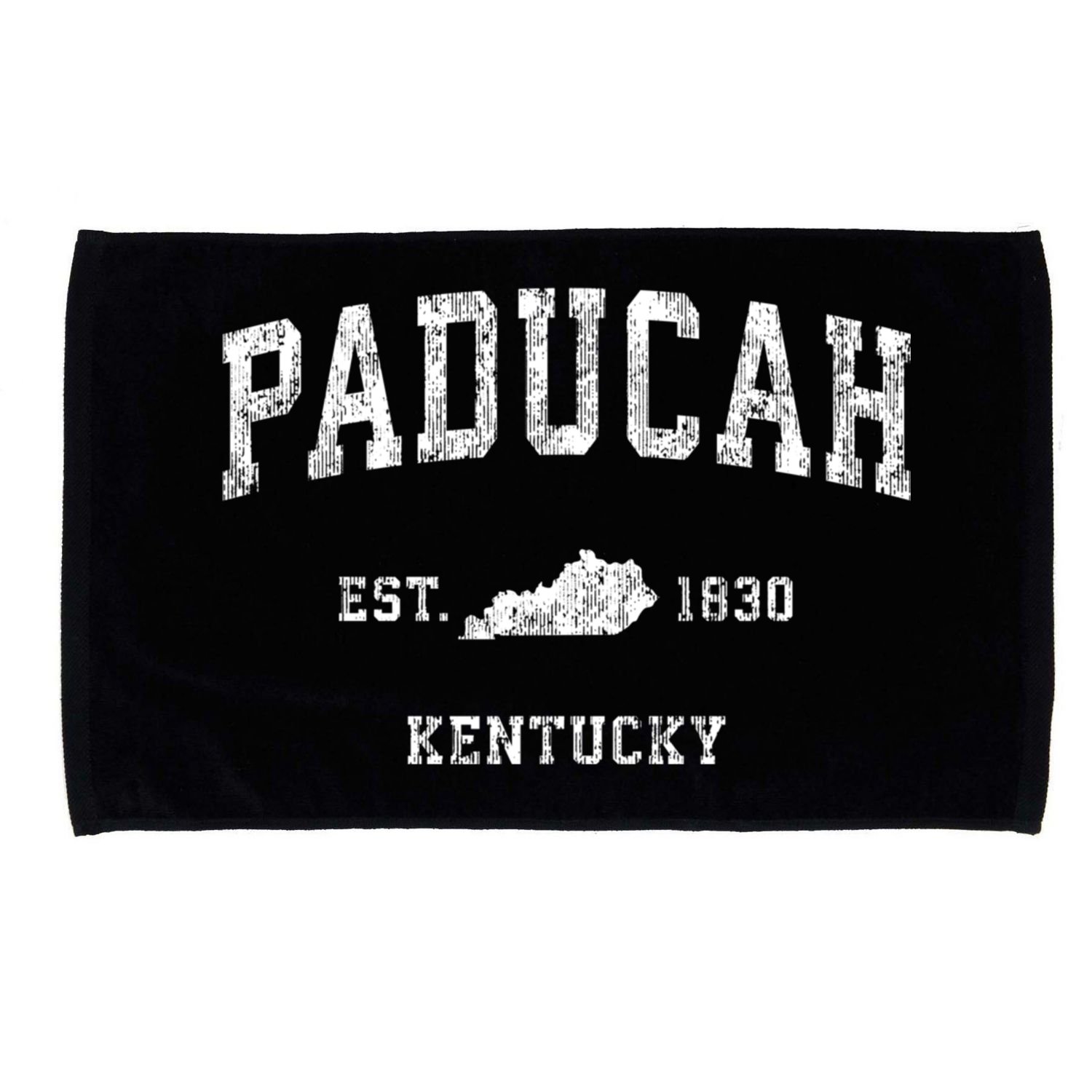 Paducah Kentucky Ky Vintage Sports Microfiber Hand Towel