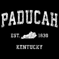 Paducah Kentucky Ky Vintage Sports Kids Hoodie