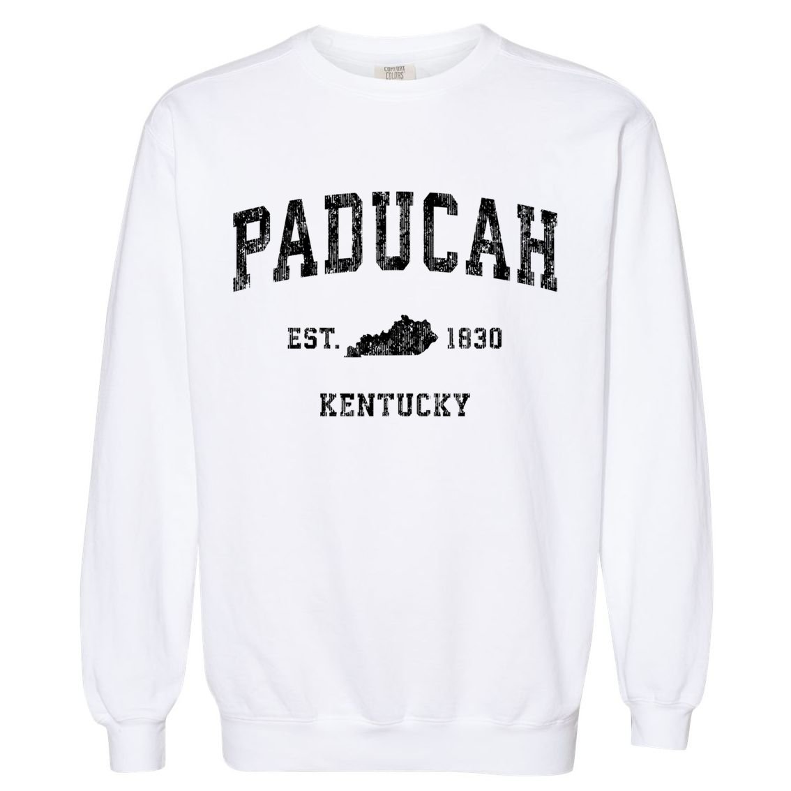 Paducah Kentucky Ky Vintage Sports Garment-Dyed Sweatshirt