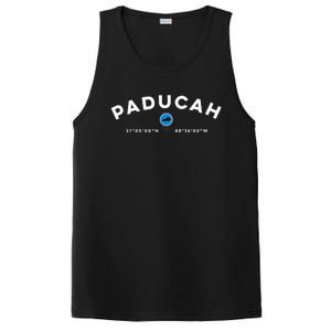 Paducah Kentucky Ky Graphic Map PosiCharge Competitor Tank