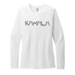 Positive Kamala Lettering For Kamala Harris 2024 Womens CVC Long Sleeve Shirt