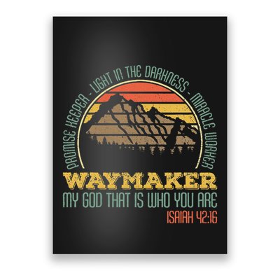 Promise Keeper Light In The Darkness Miracle Worker Poster