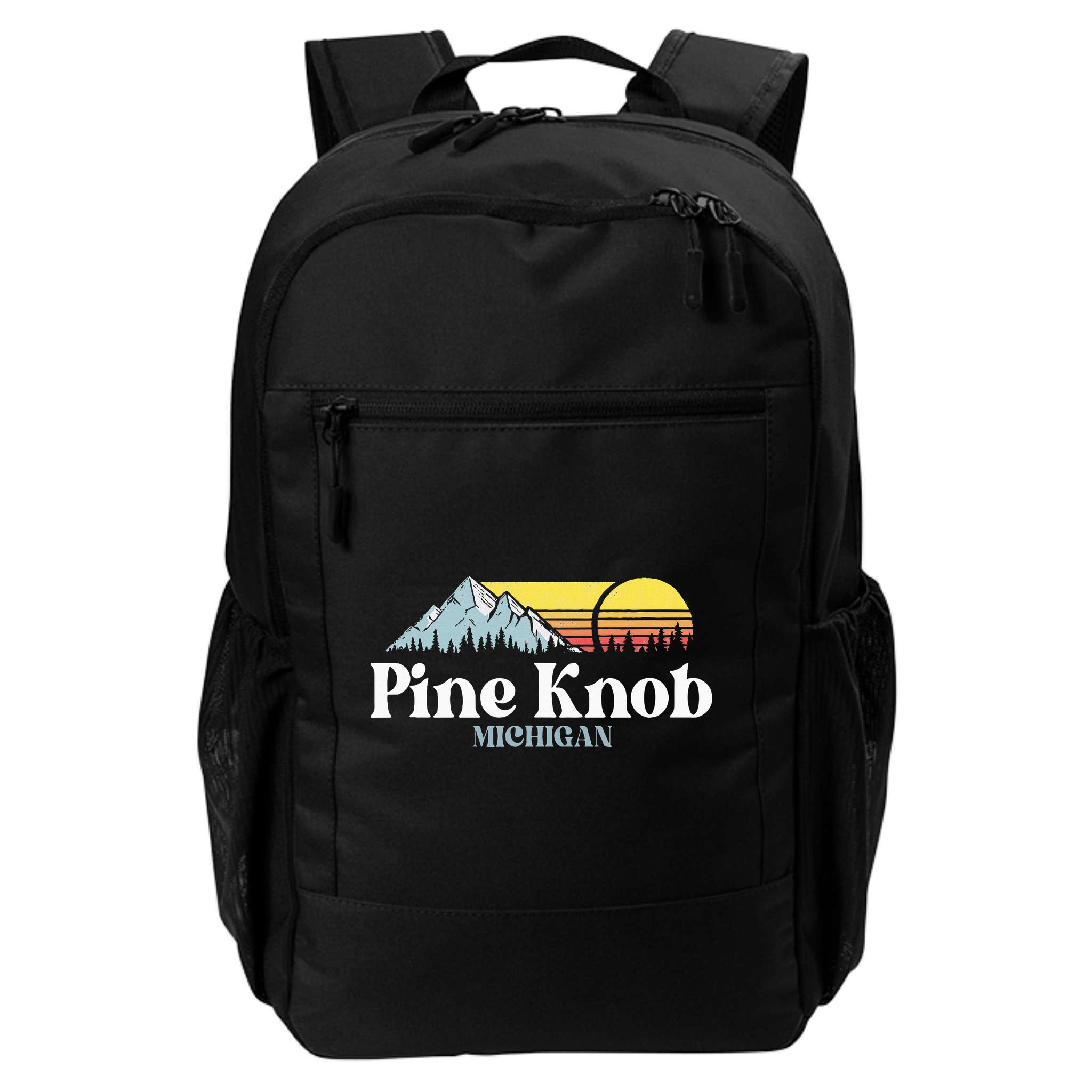Pine Knob Michigan Ski Snowboarding Vacations Hiking Trails Backpack