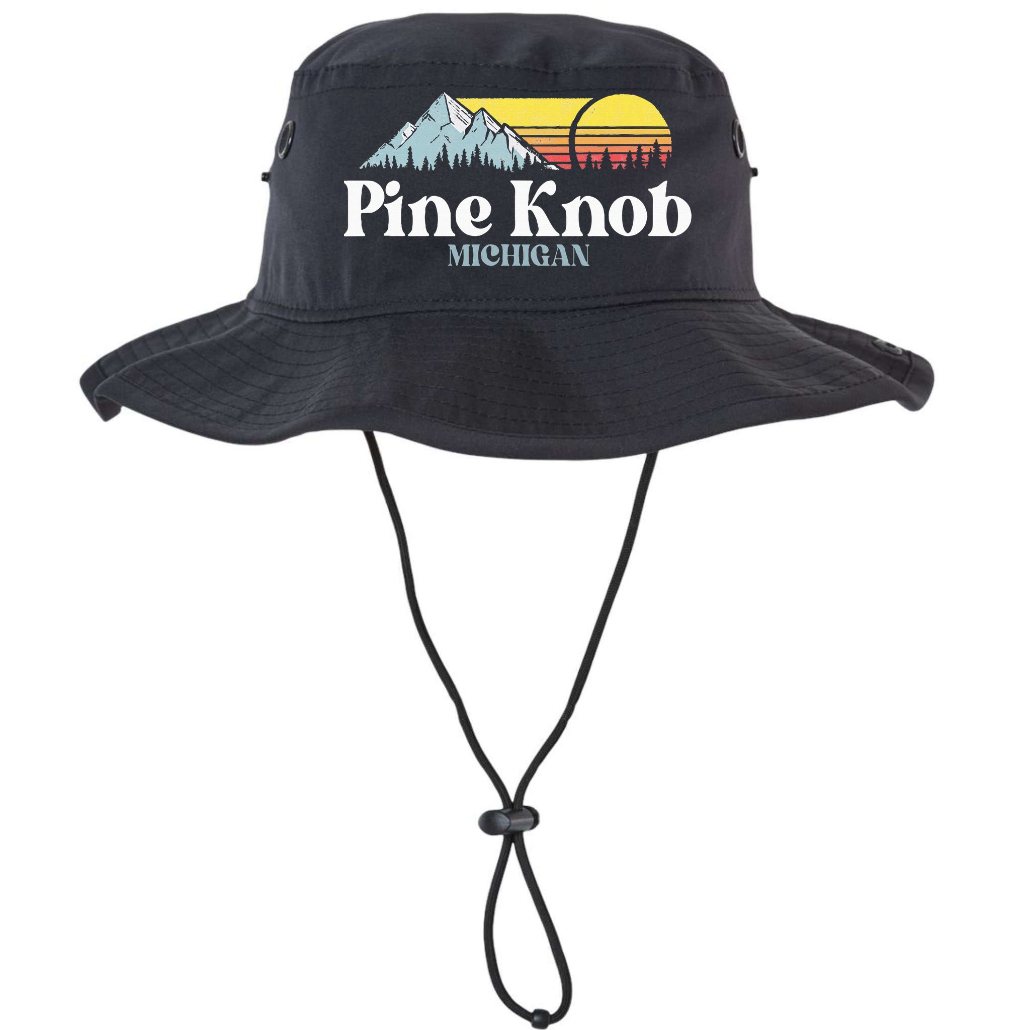 Pine Knob Michigan Ski Snowboarding Vacations Hiking Trails Bucket Hat