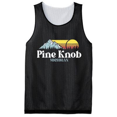 Pine Knob Michigan Ski Snowboarding Vacations Hiking Trails Mesh Reversible Basketball Jersey Tank