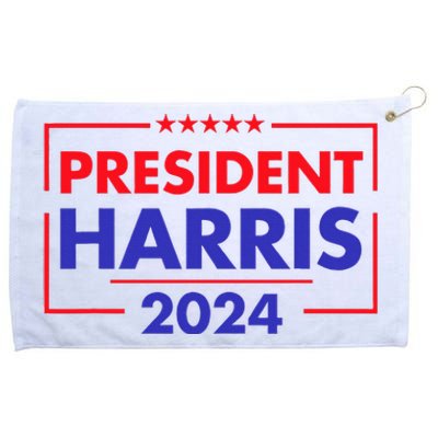 President Kamala Madam Harris Grommeted Golf Towel