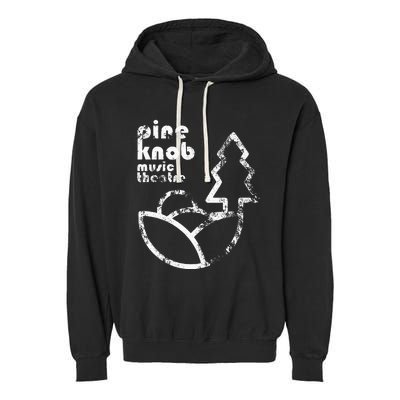 Pine Knob Music Theatre Vintage Distressed Worn Look Garment-Dyed Fleece Hoodie