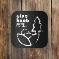 Pine Knob Music Theatre Vintage Distressed Worn Look Coaster