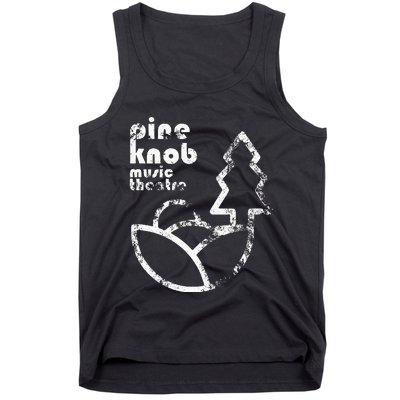 Pine Knob Music Theatre Vintage Distressed Worn Look Tank Top