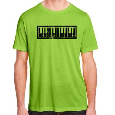 Piano Keyboard Musical Musician Pianist Gift Adult ChromaSoft Performance T-Shirt