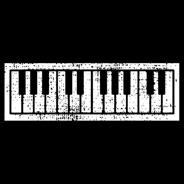 Piano Keyboard Musical Musician Pianist Gift 16 in Basic Backpack