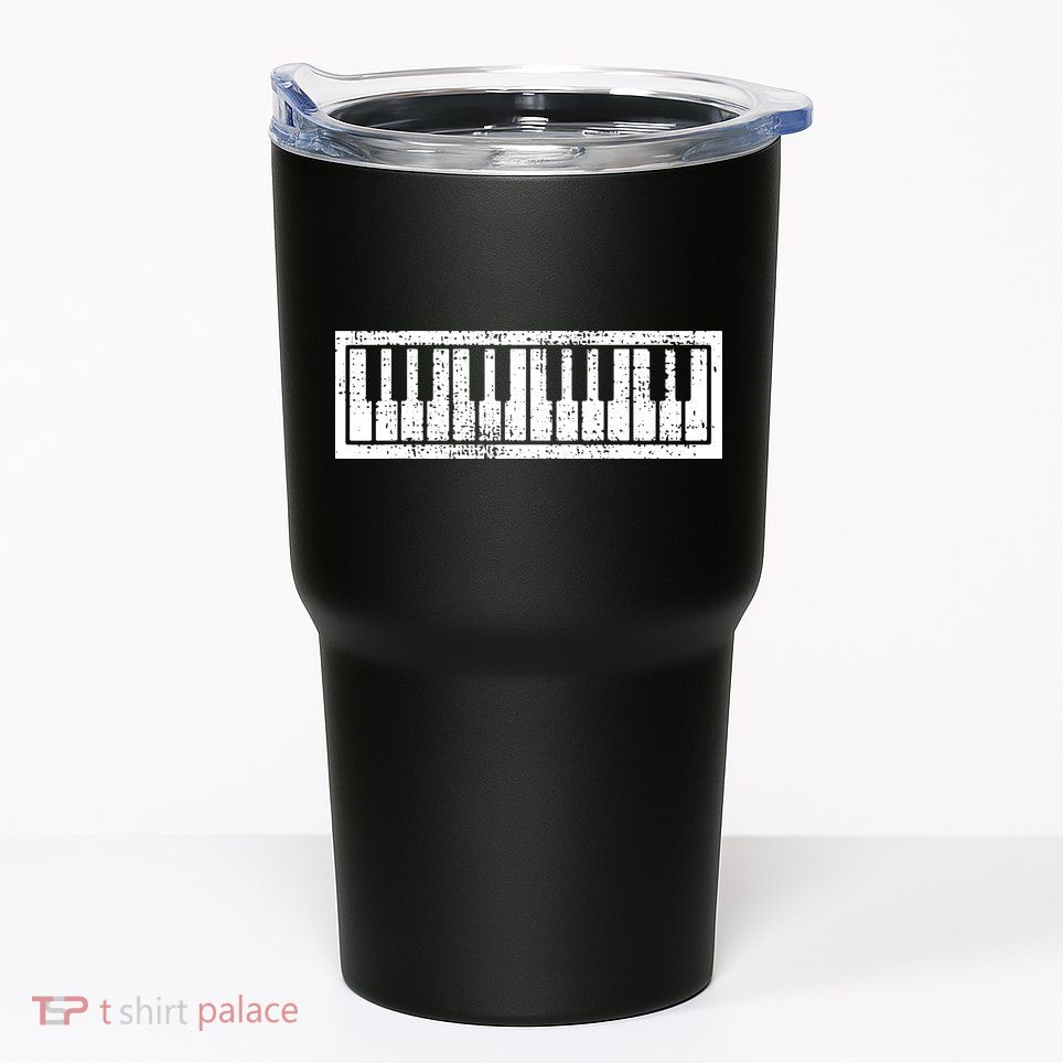 Piano Keyboard Musical Musician Pianist Gift Tumbler