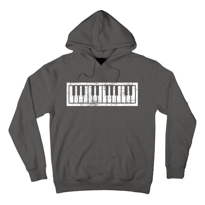 Piano Keyboard Musical Musician Pianist Gift Hoodie