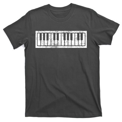 Piano Keyboard Musical Musician Pianist Gift T-Shirt