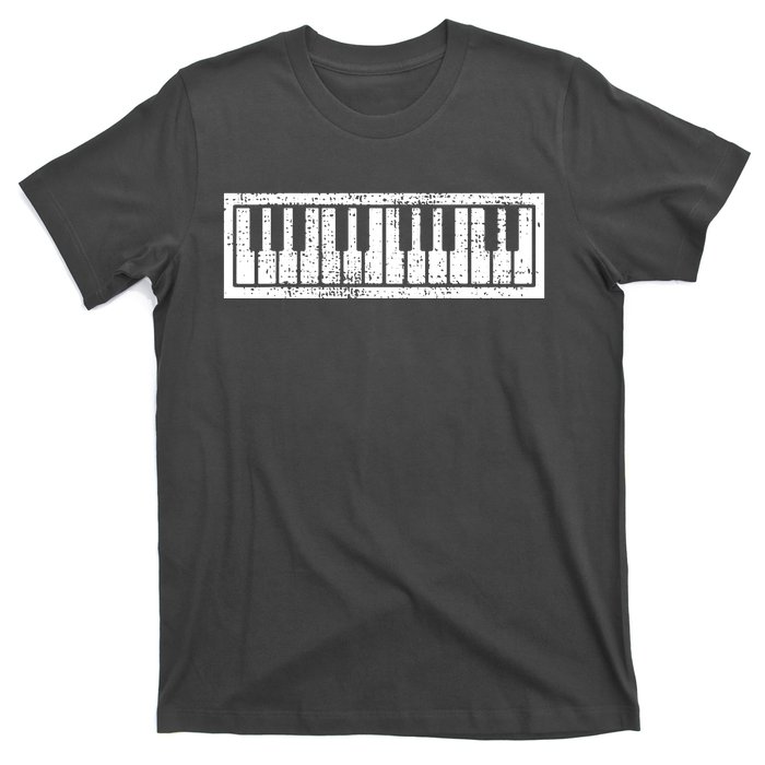 Piano Keyboard Musical Musician Pianist Gift T-Shirt