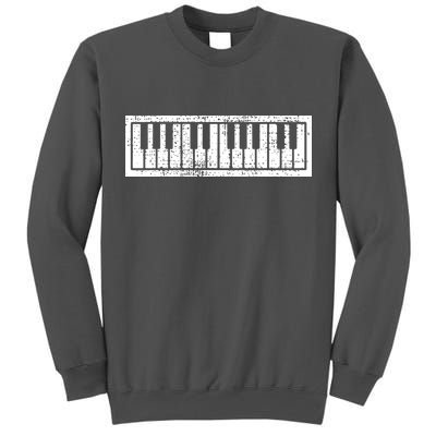 Piano Keyboard Musical Musician Pianist Gift Tall Sweatshirt