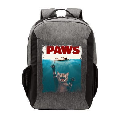 Paws Kitten Meow Parody Funny Cat Lover Gifts Cute Cat Vector Backpack