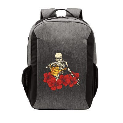 Plants Keep Me Alive Floral Skull Vector Backpack