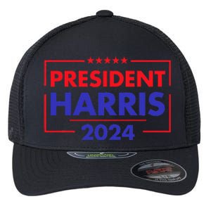 President Kamala Madam Harris Flexfit Unipanel Trucker Cap