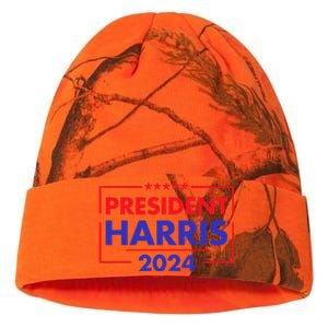 President Kamala Madam Harris Kati Licensed 12" Camo Beanie